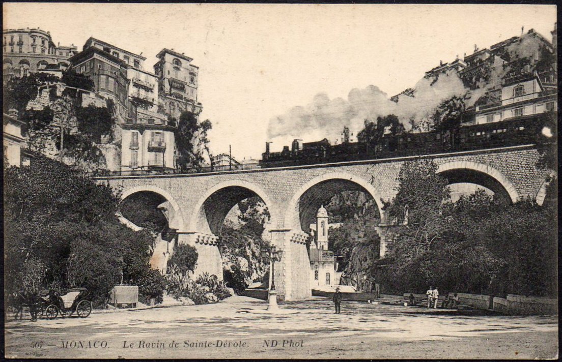 Timbres-Poste Stamps Monaco Pont Ste Dévote